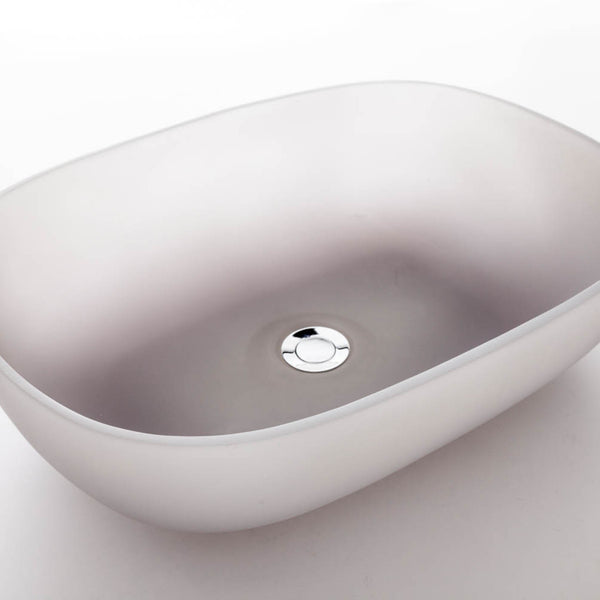 LAVABO SNOB 2.0 lavantino da appoggio - CIPÍ in resina artigianale stampata a mano