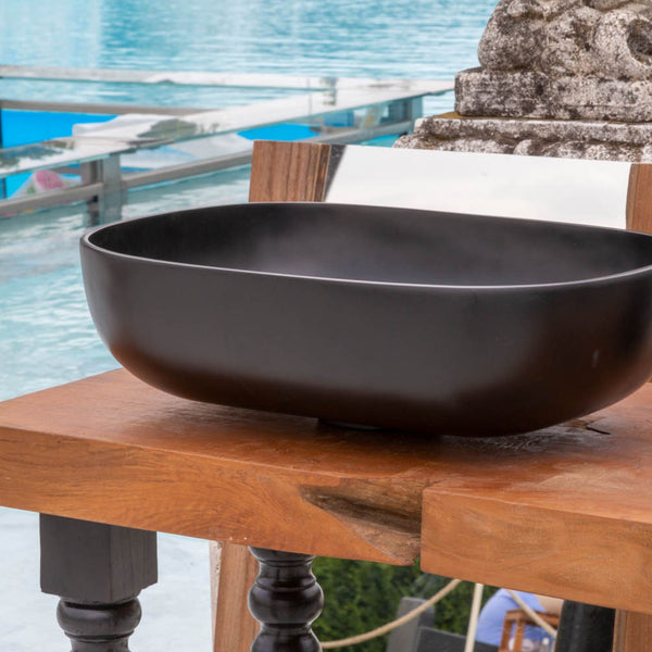 LAVABO SNOB 2.0 lavantino da appoggio - CIPÍ in resina artigianale stampata a mano