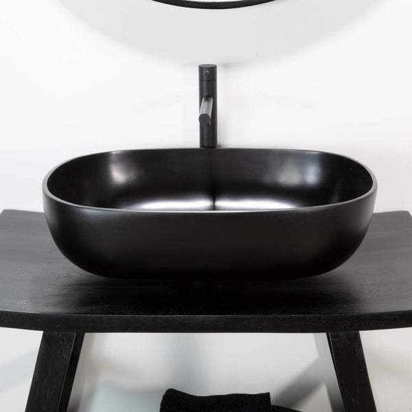 LAVABO SNOB 2.0 lavantino da appoggio - CIPÍ in resina artigianale stampata a mano