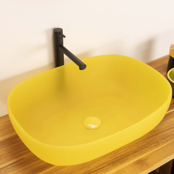 LAVABO SNOB 2.0 lavantino da appoggio - CIPÍ in resina artigianale stampata a mano