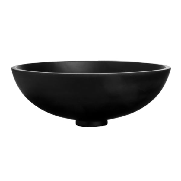 LAVABO POP lavantino a ciotola in resina - CIPÍ finitura matt bianco o nero, moderno per bagno di design