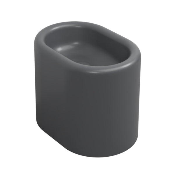 # BIDET A TERRA ITACA con accessorio inox integrato a destra - CIELO sanitari in ceramica per bagno