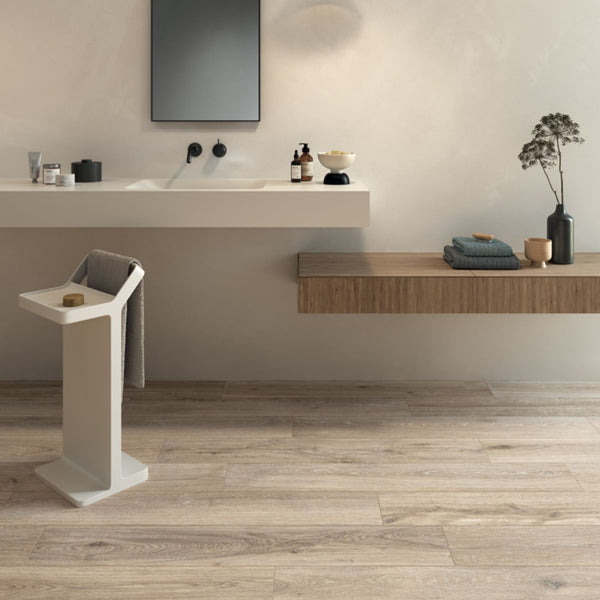 BIO ATTITUDE ALMOND 20x120mm rettangolare 9mm - LEA CERAMICHE piastrella effetto legno