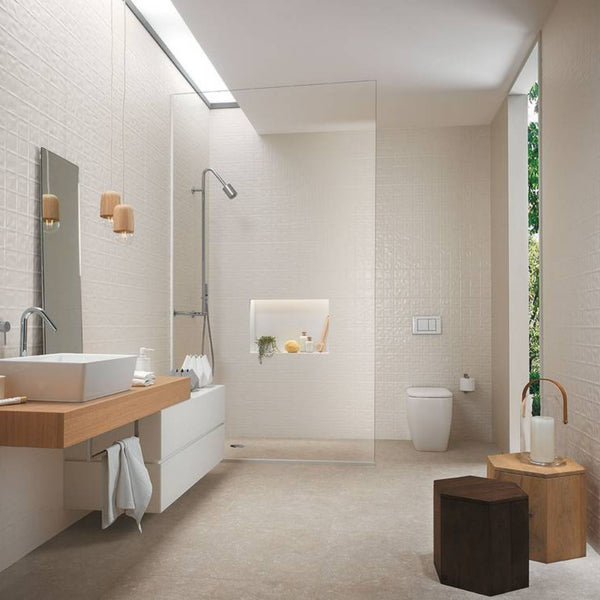 # LUMINA 25x75 - FAP CERAMICA lumina, rivestimenti moderni in pasta bianca per ambienti raffinati