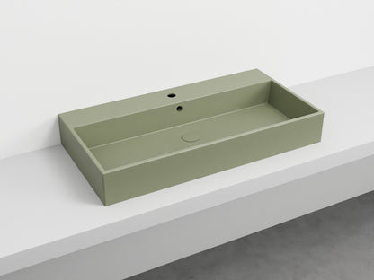 # LAVABO RETTANGOLARE SMILE 100 in ceramica - CIELO garantisce un risultato di grande impatto estetico per il tuo bagno