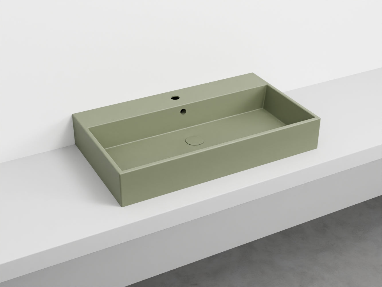# LAVABO RETTANGOLARE SMILE 80 in ceramica - CIELO garantisce un risultato di grande impatto estetico per il tuo bagno