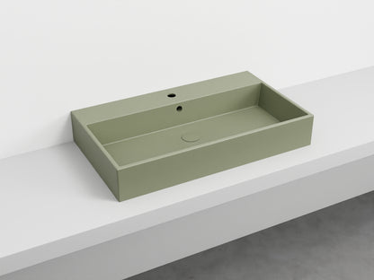 # LAVABO RETTANGOLARE SMILE 80 in ceramica - CIELO garantisce un risultato di grande impatto estetico per il tuo bagno