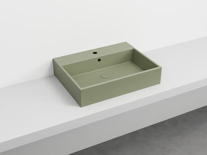 # LAVABO RETTANGOLARE SMILE 60 in ceramica - CIELO garantisce un risultato di grande impatto estetico per il tuo bagno