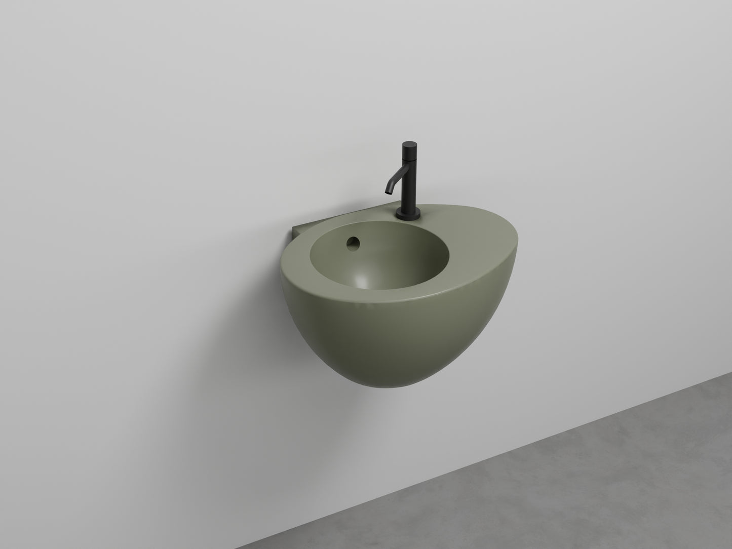 # LAVABO SOSPESO CON TROPPOPIENO LE GIARE 56Cm - CIELO sanitari per bagno in ceramica di alta qualità Made in Italy