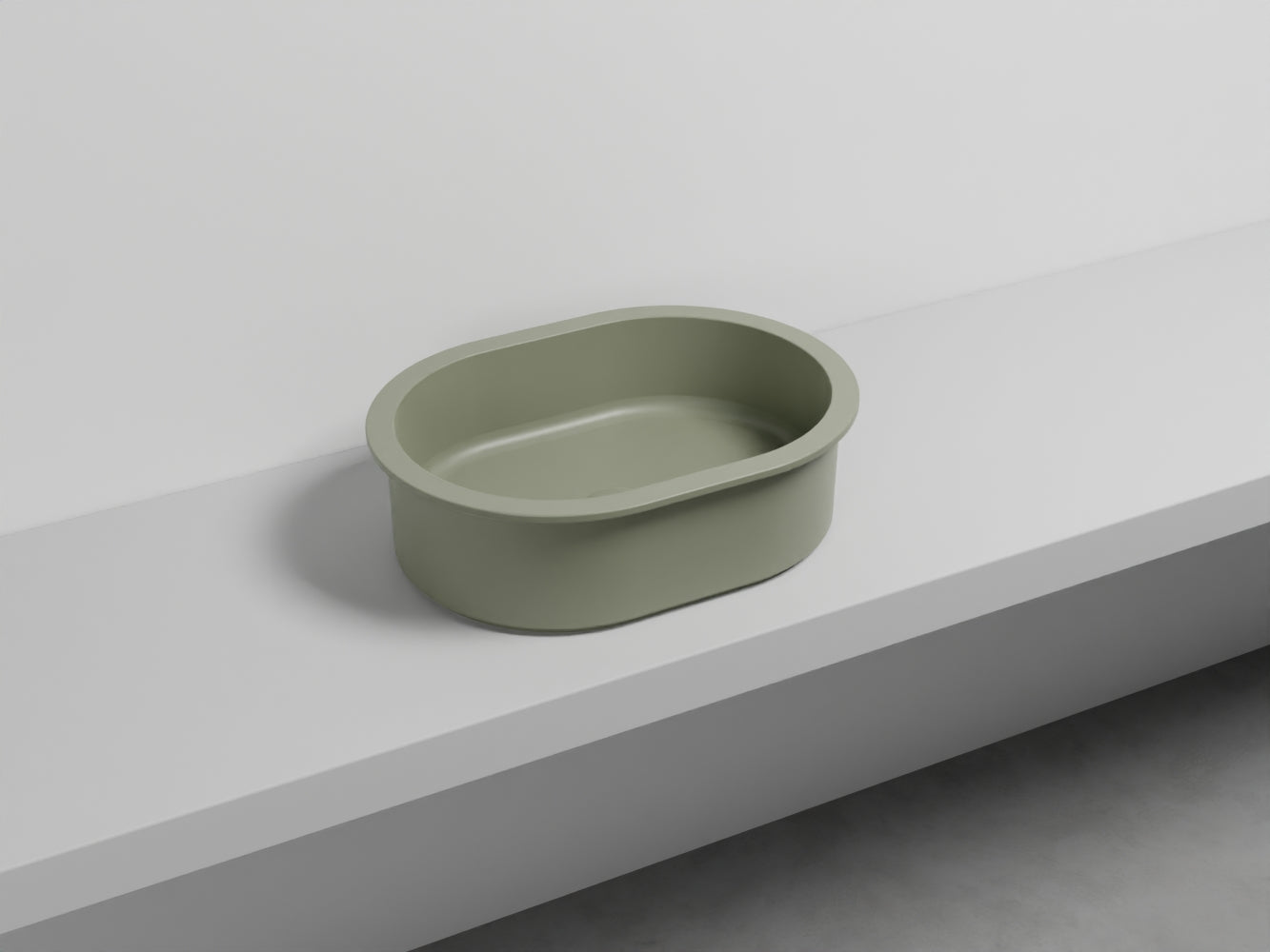 # LAVABO BACINELLA CATINO OVALE 55 - CIELO lavandino dal design minimalista per bagno