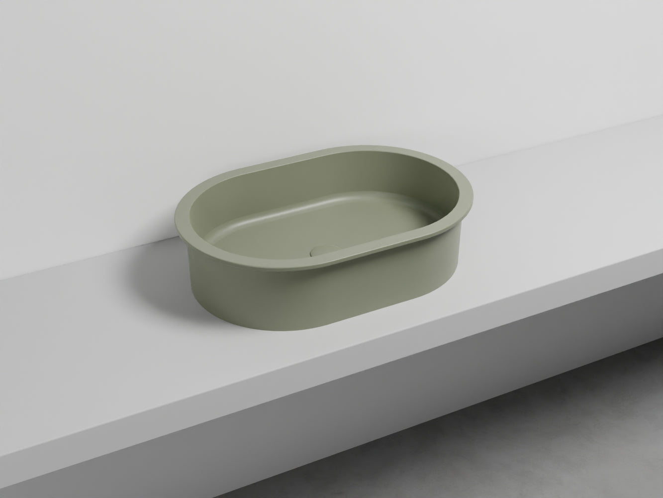 # LAVABO BACINELLA CATINO OVALE 65 - CIELO lavandino dal design minimalista per bagno