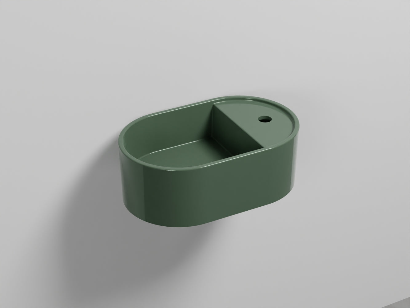 # LAVABO LES PETITES OVALE 46 MONOFORO - CIELO arredo bagno per ambienti raffinati e moderni