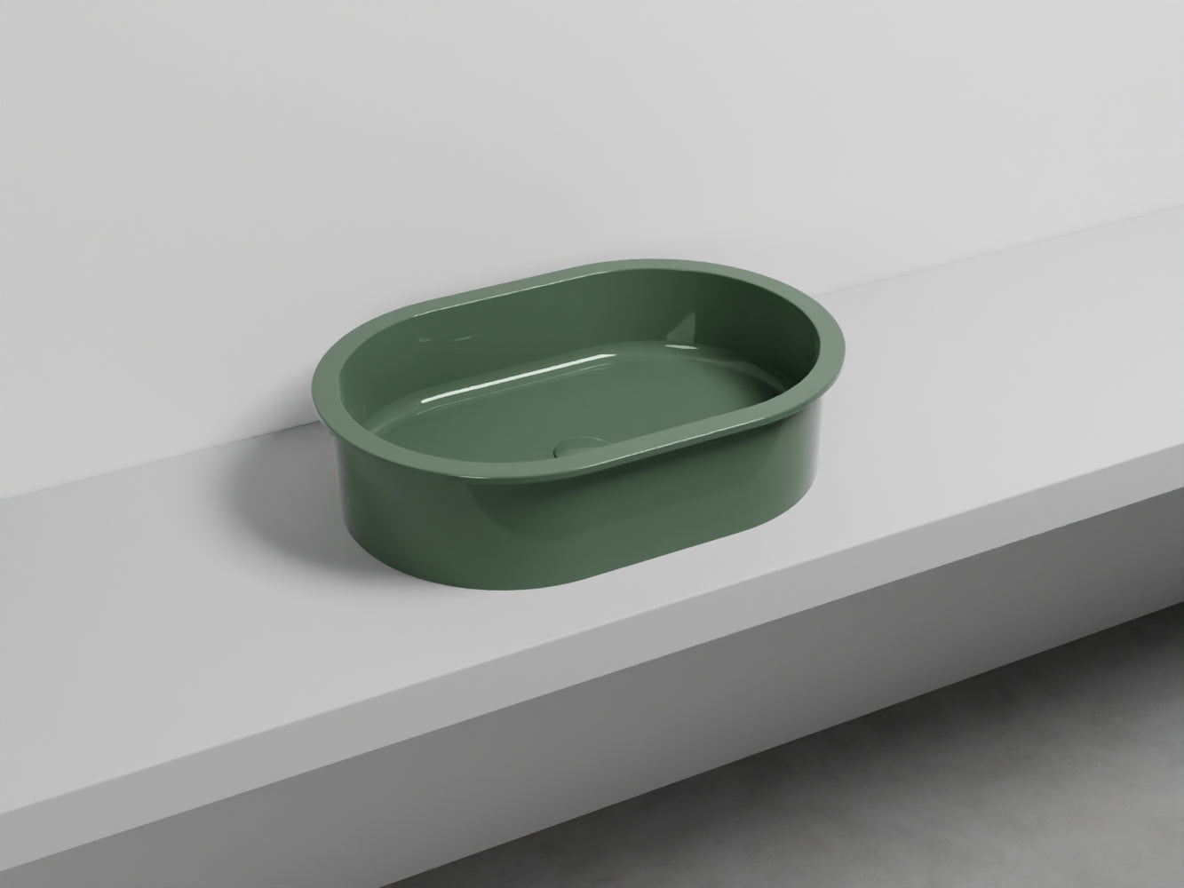 # LAVABO BACINELLA CATINO OVALE 65 - CIELO lavandino dal design minimalista per bagno