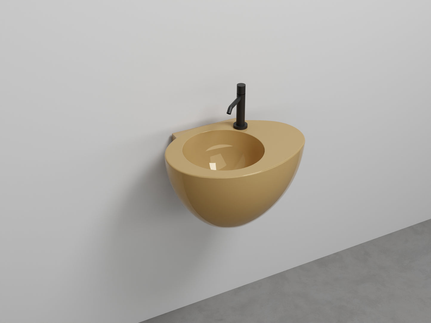 # LAVABO SOSPESO LE GIARE 56Cm - CIELO sanitari per bagno in ceramica di alta qualità Made in Italy