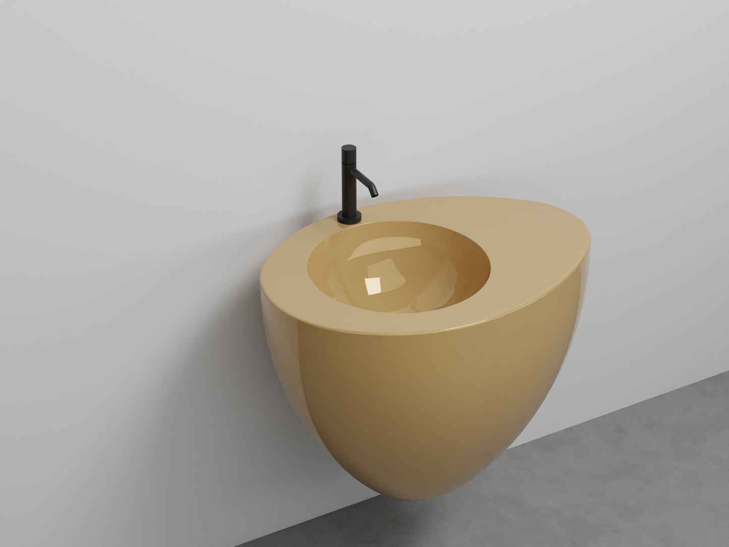 # LAVABO SOSPESO LE GIARE 70Cm - CIELO sanitari per bagno in ceramica di alta qualità Made in Italy