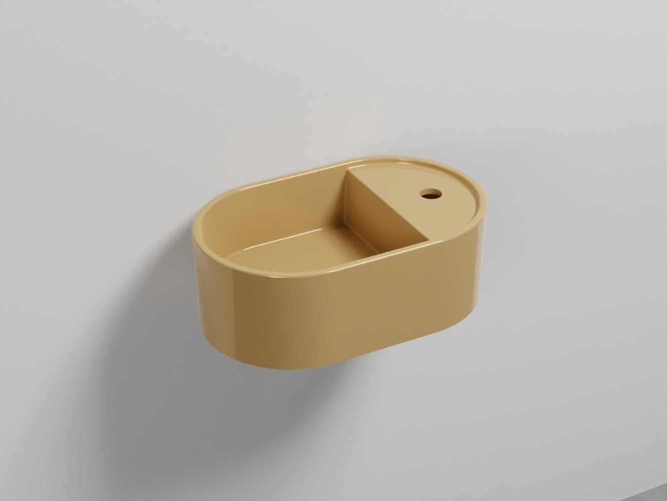 # LAVABO LES PETITES OVALE 46 MONOFORO - CIELO arredo bagno per ambienti raffinati e moderni