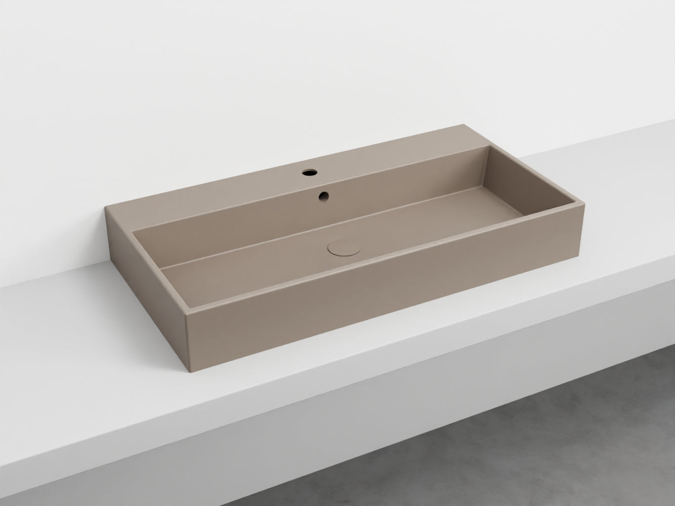 # LAVABO RETTANGOLARE SMILE 100 in ceramica - CIELO garantisce un risultato di grande impatto estetico per il tuo bagno