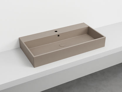 # LAVABO RETTANGOLARE SMILE 100 in ceramica - CIELO garantisce un risultato di grande impatto estetico per il tuo bagno