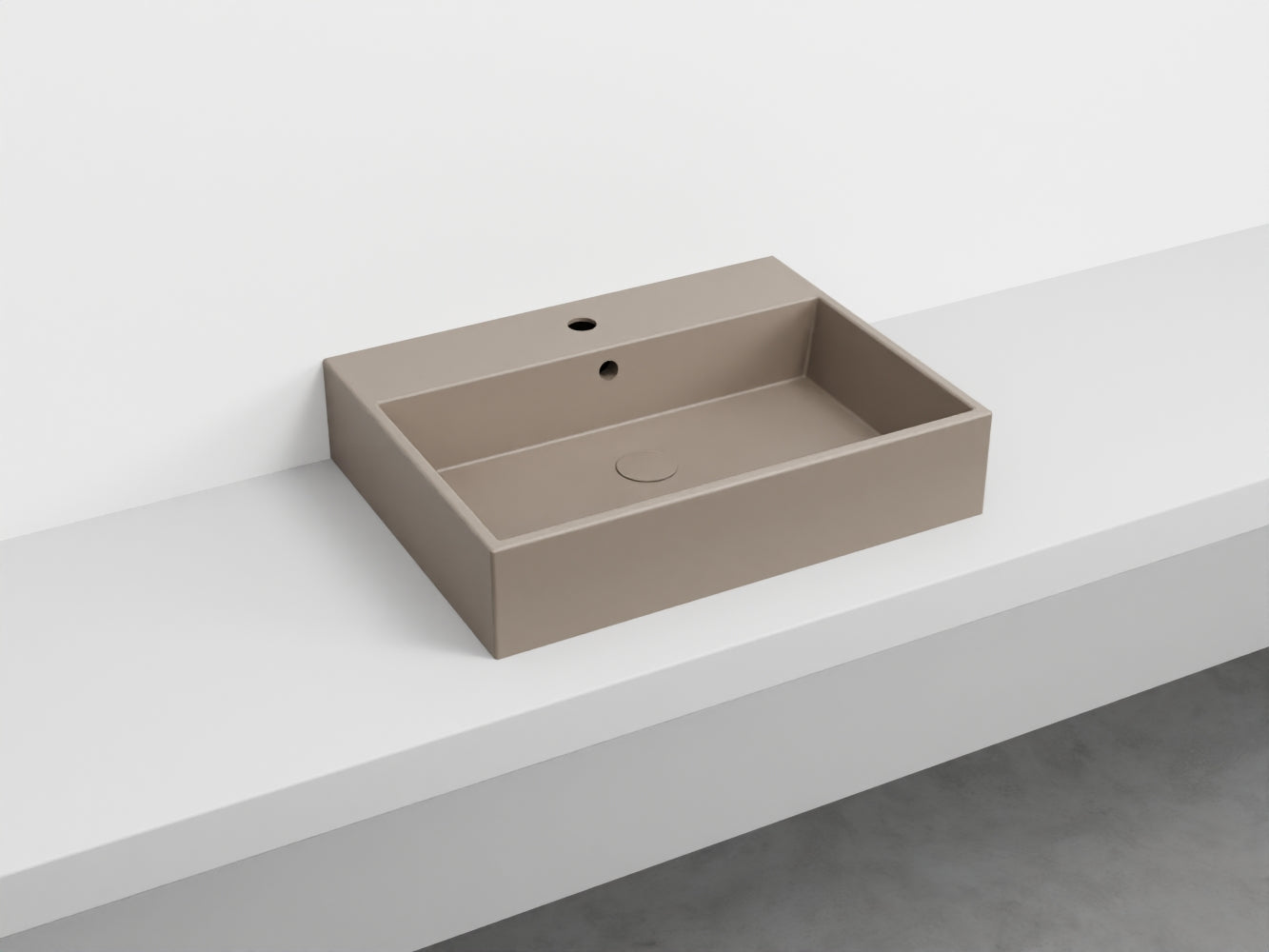 # LAVABO RETTANGOLARE SMILE 60 in ceramica - CIELO garantisce un risultato di grande impatto estetico per il tuo bagno