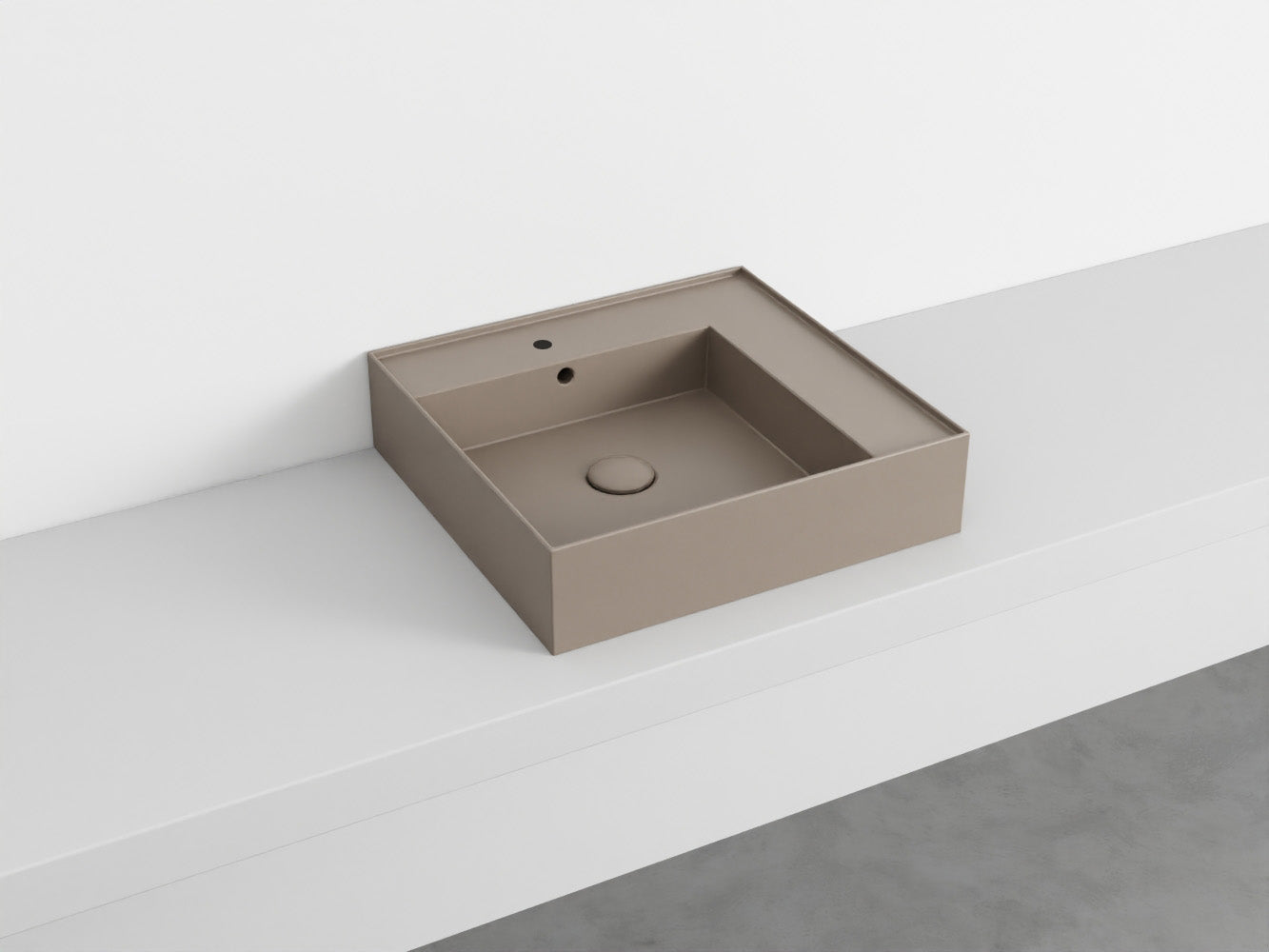 # LAVABO RETTANGOLARE da APPOGGIO 50 ENJOY - CIELO lavandino da appoggio per bagno