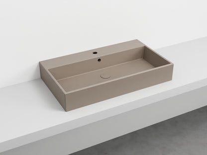 # LAVABO RETTANGOLARE SMILE 80 in ceramica - CIELO garantisce un risultato di grande impatto estetico per il tuo bagno