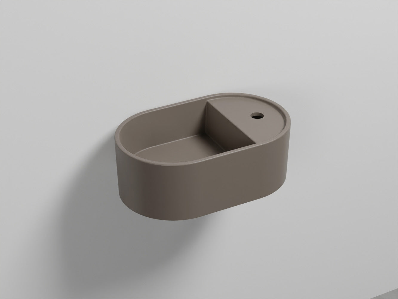 # LAVABO LES PETITES OVALE 46 MONOFORO - CIELO arredo bagno per ambienti raffinati e moderni