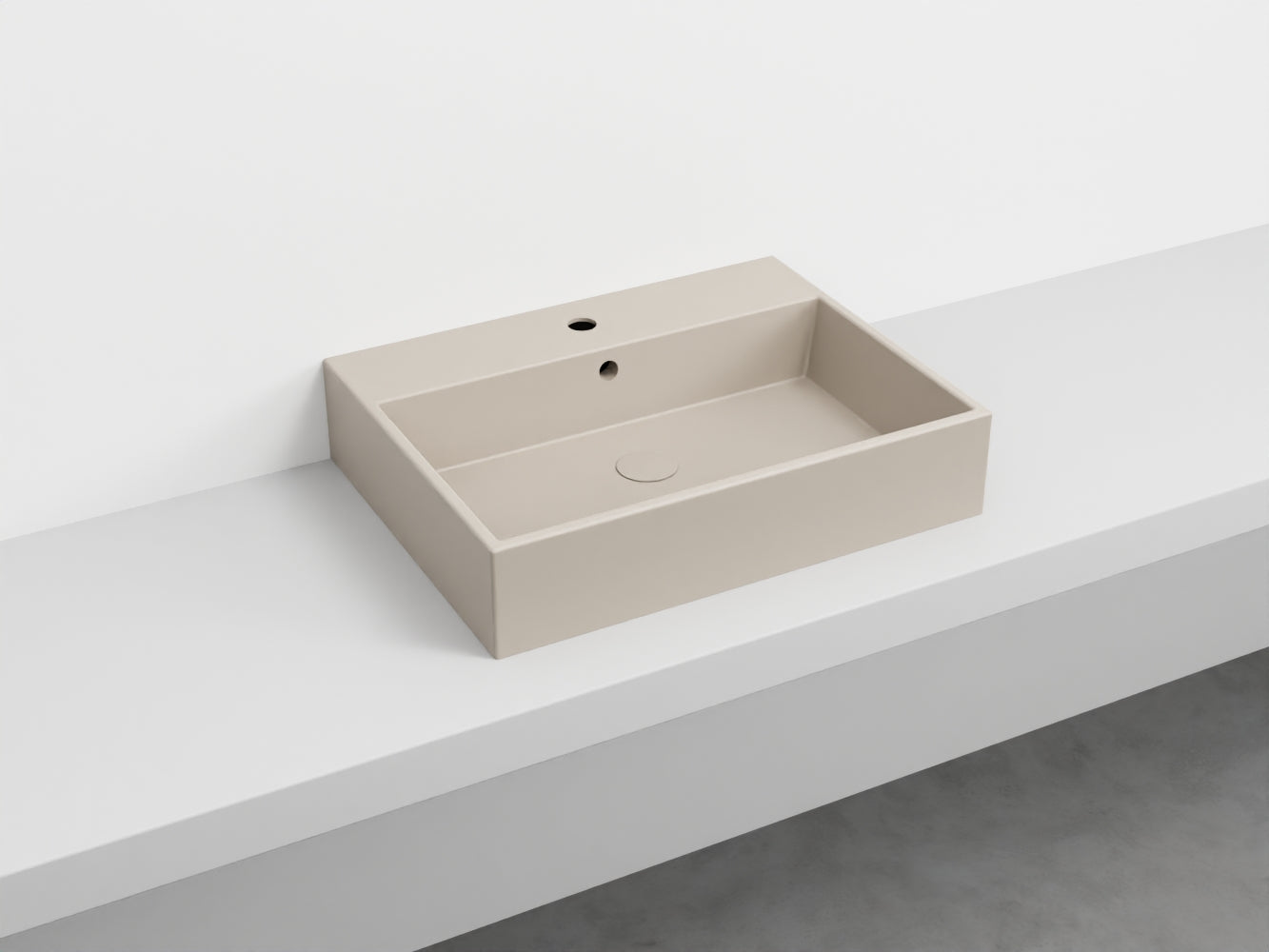 # LAVABO RETTANGOLARE SMILE 60 in ceramica - CIELO garantisce un risultato di grande impatto estetico per il tuo bagno