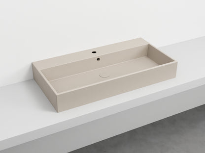 # LAVABO RETTANGOLARE SMILE 100 in ceramica - CIELO garantisce un risultato di grande impatto estetico per il tuo bagno