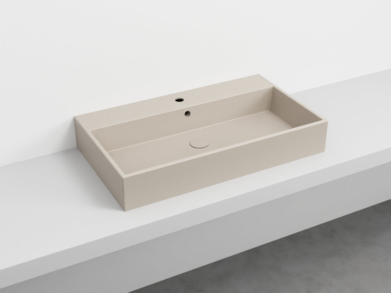 # LAVABO RETTANGOLARE SMILE 80 in ceramica - CIELO garantisce un risultato di grande impatto estetico per il tuo bagno