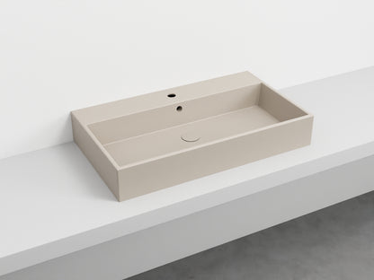 # LAVABO RETTANGOLARE SMILE 80 in ceramica - CIELO garantisce un risultato di grande impatto estetico per il tuo bagno