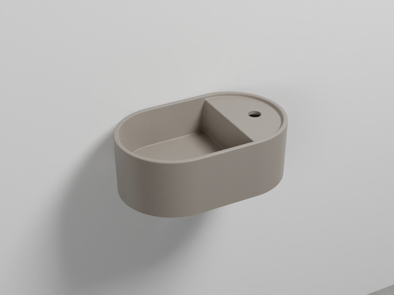 # LAVABO LES PETITES OVALE 46 MONOFORO - CIELO arredo bagno per ambienti raffinati e moderni