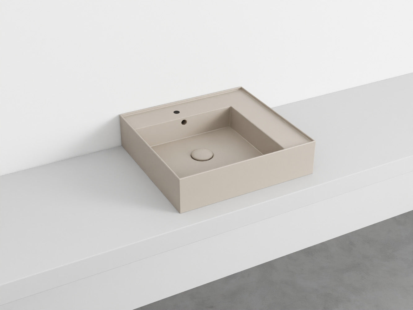 # LAVABO RETTANGOLARE da APPOGGIO 50 ENJOY - CIELO lavandino da appoggio per bagno