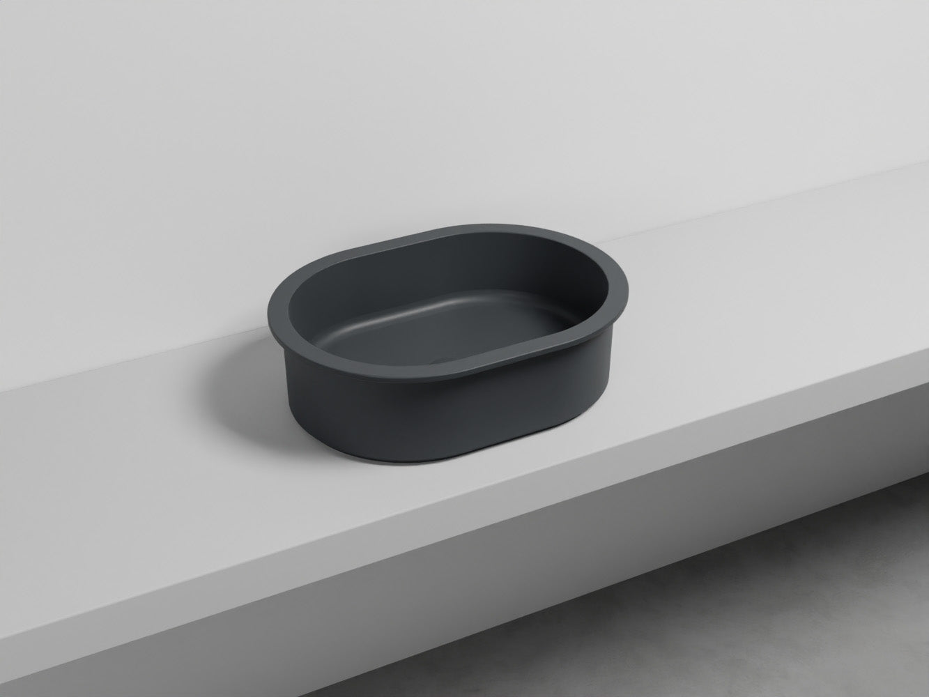 # LAVABO BACINELLA CATINO OVALE 55 - CIELO lavandino dal design minimalista per bagno