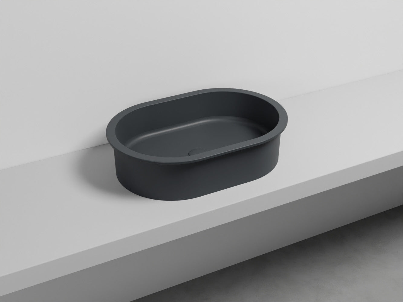 # LAVABO BACINELLA CATINO OVALE 65 - CIELO lavandino dal design minimalista per bagno