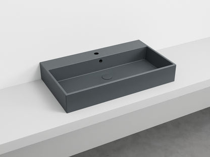# LAVABO RETTANGOLARE SMILE 80 in ceramica - CIELO garantisce un risultato di grande impatto estetico per il tuo bagno