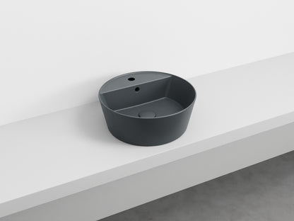 # LAVABO da appoggio HANDY - CIELO  in ceramica smaltata con foro rubinetto e design moderno