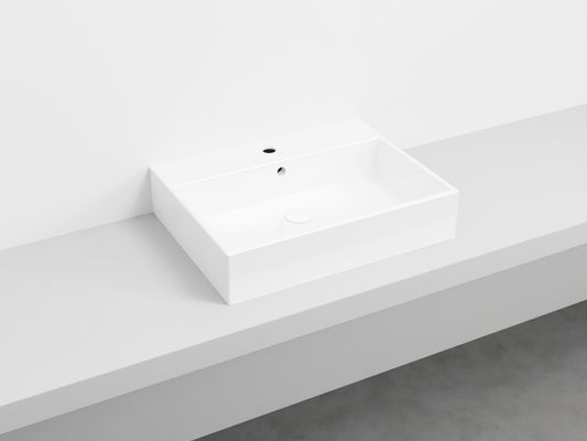 # LAVABO RETTANGOLARE SMILE 60 in ceramica - CIELO garantisce un risultato di grande impatto estetico per il tuo bagno