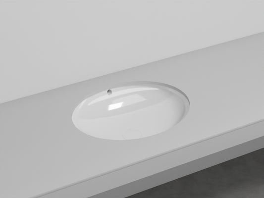 # LAVABO OVALE SOTTOPIANO ENJOY - CIELO lavandino sottopiano realizzato in finissima ceramica per bagno