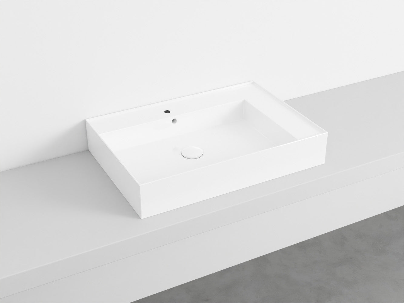 # LAVABO RETTANGOLARE da APPOGGIO 70 ENJOY - CIELO lavandino da appoggio per bagno
