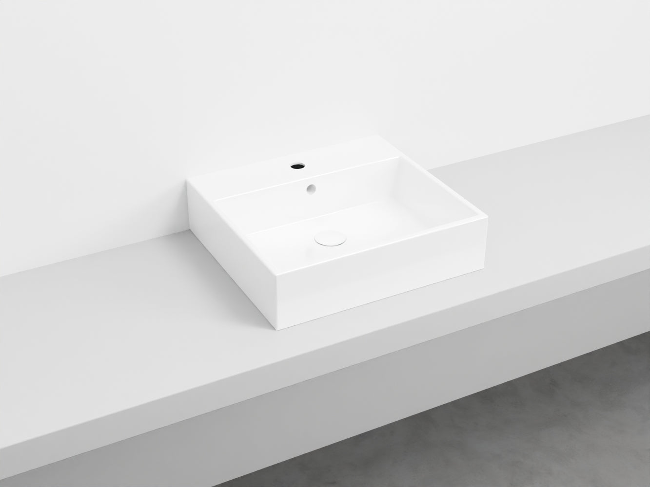 # LAVABO RETTANGOLARE SMILE 50 in ceramica - CIELO garantisce un risultato di grande impatto estetico per il tuo bagno