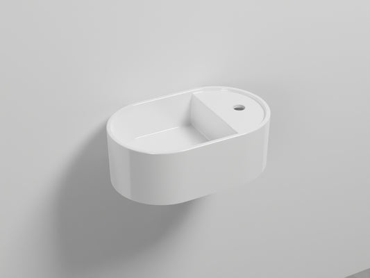 # LAVABO LES PETITES OVALE 46 MONOFORO - CIELO arredo bagno per ambienti raffinati e moderni