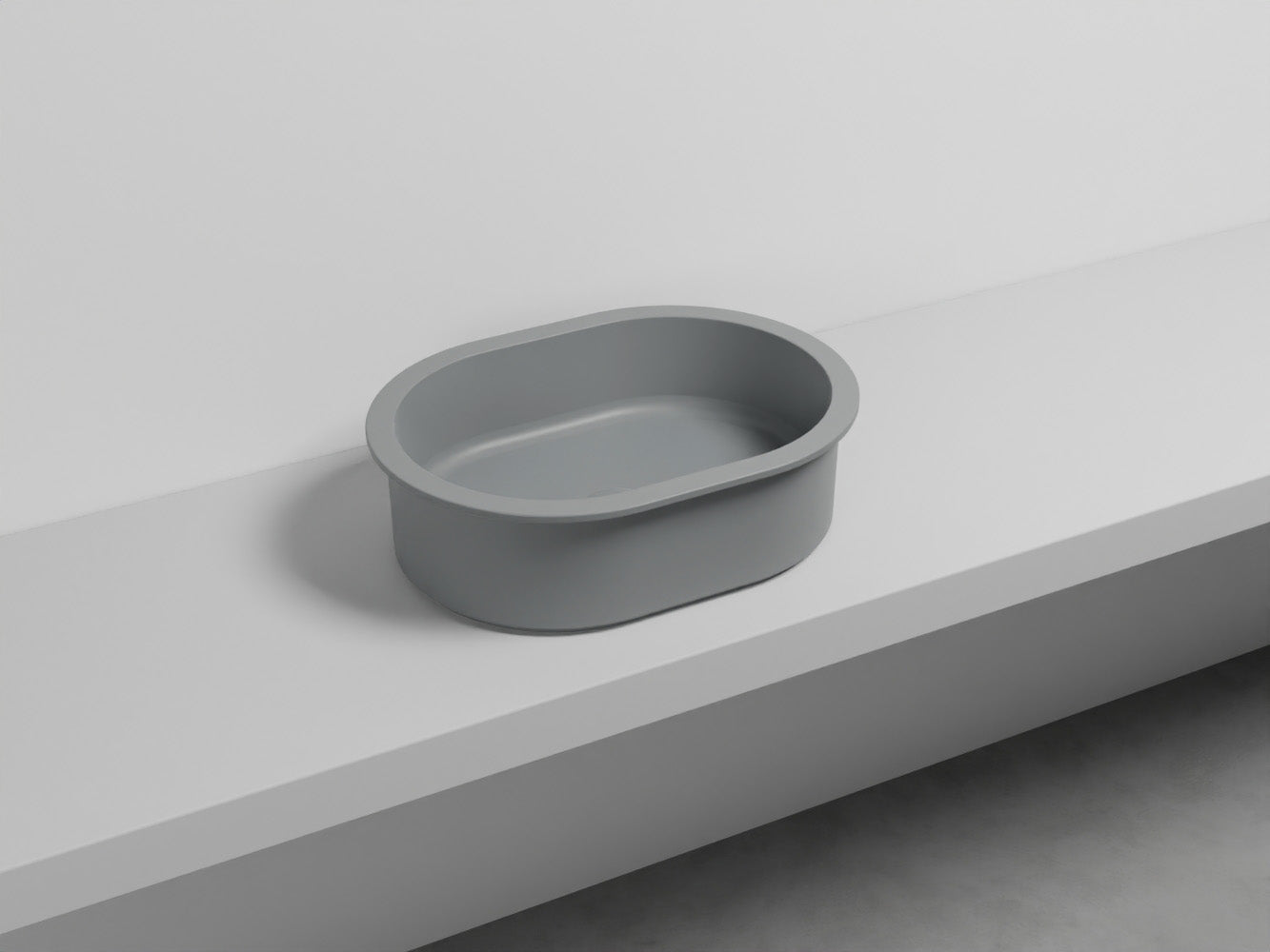 # LAVABO BACINELLA CATINO OVALE 55 - CIELO lavandino dal design minimalista per bagno