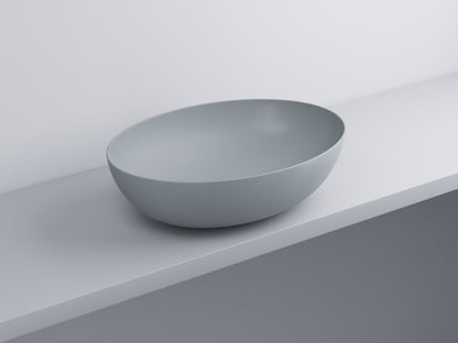 # BACINELLA DA APPOGGIO ECO da 62cm - CIELO proposta moderna e compatta per ambienti bagno dinamici e raffinati