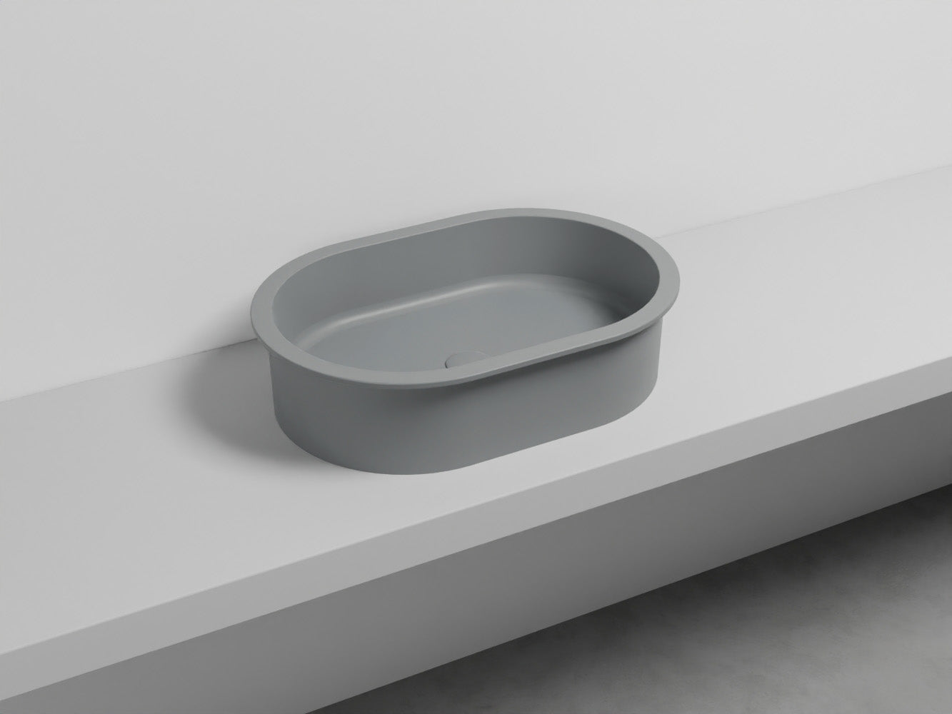 # LAVABO BACINELLA CATINO OVALE 65 - CIELO lavandino dal design minimalista per bagno