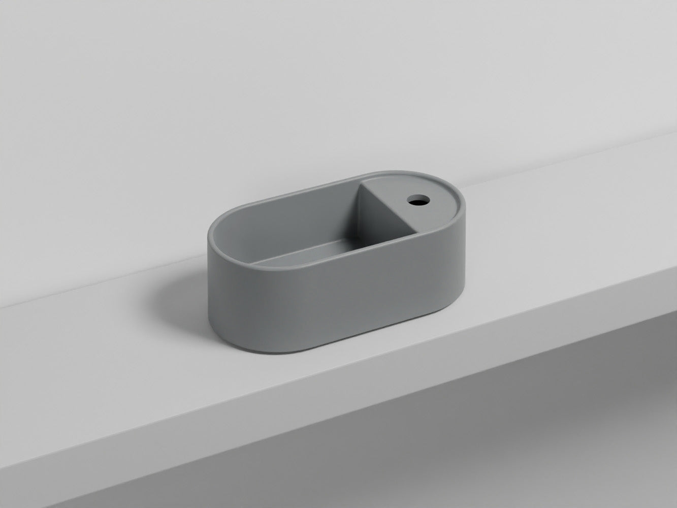 # LAVABO LES PETITES OVALE MONOFORO - CIELO lavabo da appoggio o sospeso per bagno