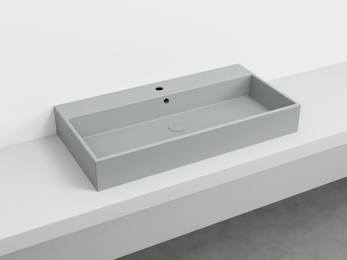 # LAVABO RETTANGOLARE SMILE 100 in ceramica - CIELO garantisce un risultato di grande impatto estetico per il tuo bagno