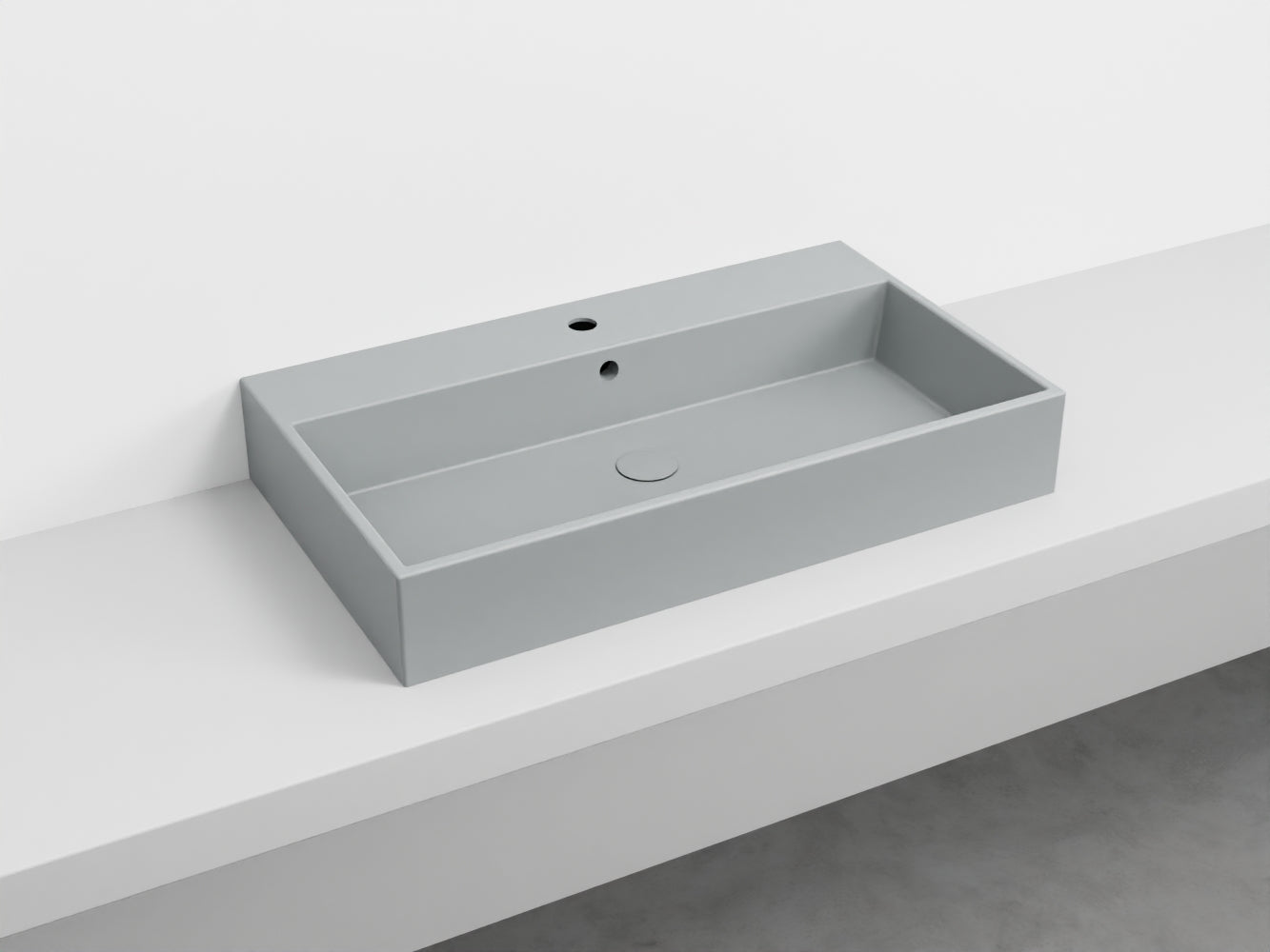 # LAVABO RETTANGOLARE SMILE 80 in ceramica - CIELO garantisce un risultato di grande impatto estetico per il tuo bagno