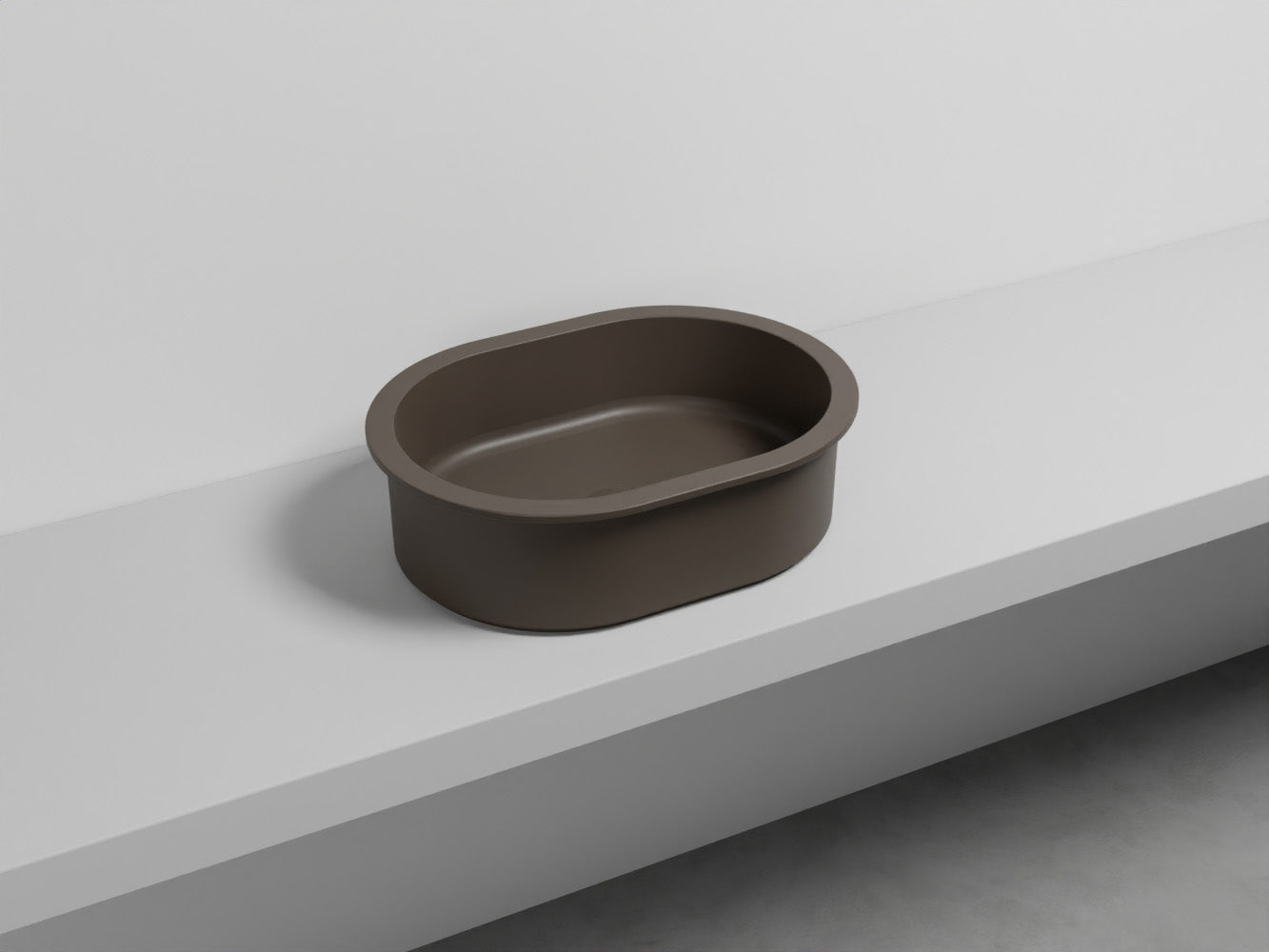 # LAVABO BACINELLA CATINO OVALE 55 - CIELO lavandino dal design minimalista per bagno