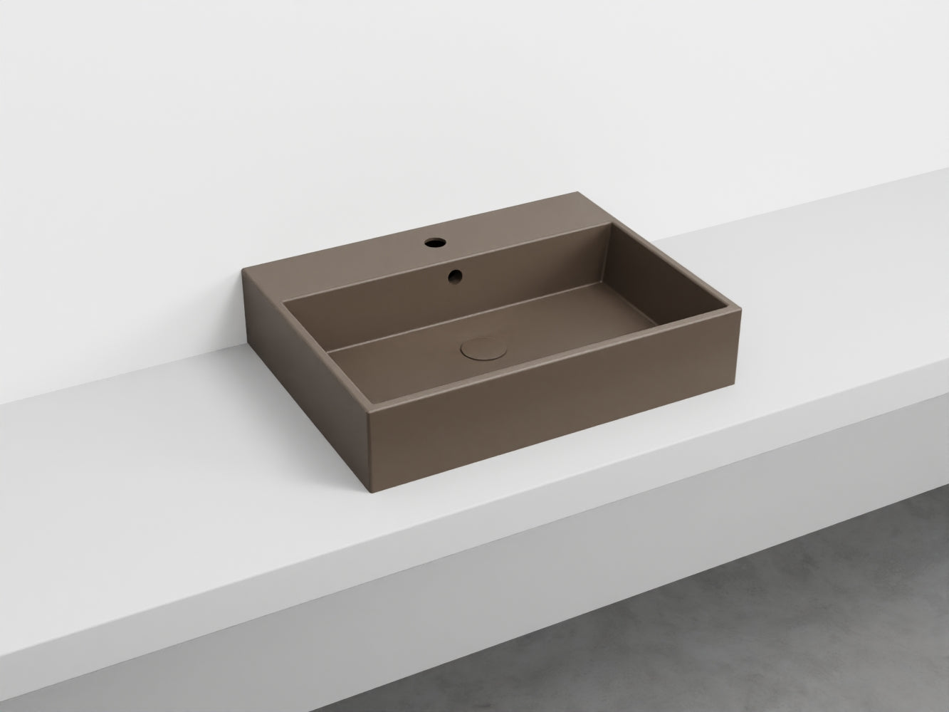 # LAVABO RETTANGOLARE SMILE 60 in ceramica - CIELO garantisce un risultato di grande impatto estetico per il tuo bagno