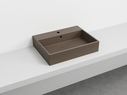 # LAVABO RETTANGOLARE SMILE 60 in ceramica - CIELO garantisce un risultato di grande impatto estetico per il tuo bagno